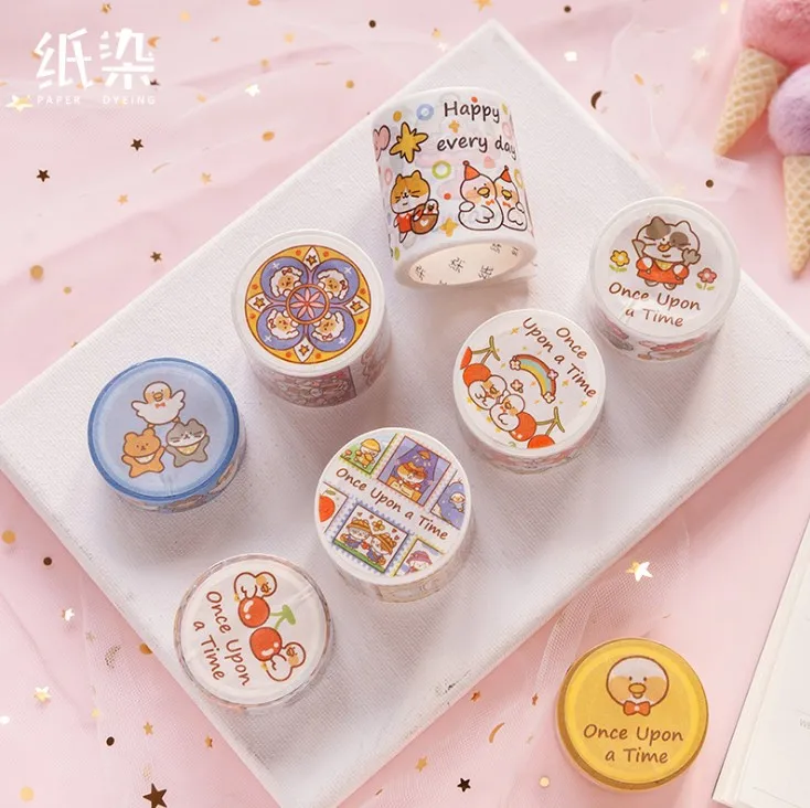 Дети Kawaii Прекрасный мультфильм бумага DIY украшения Скрапбукинг декоративная