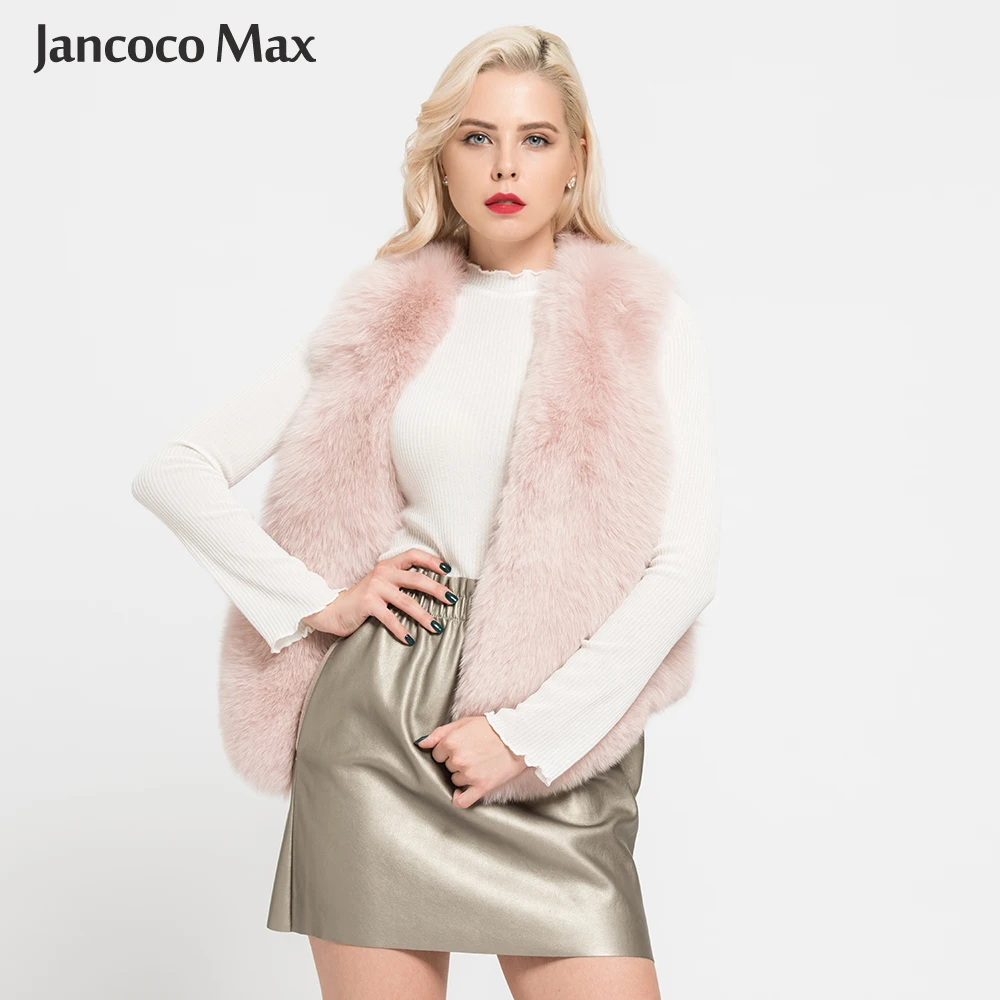 Женский зимний меховой жилет теплая безрукавка из цельного натурального Лисьего