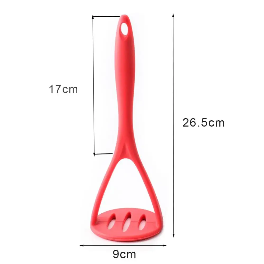 

Silicone Potato Masher Potato Press Crush Cooking Tool Kitchen Mashed Potatoes Crush Strap Pressure Tool Kitchen Accessories D10