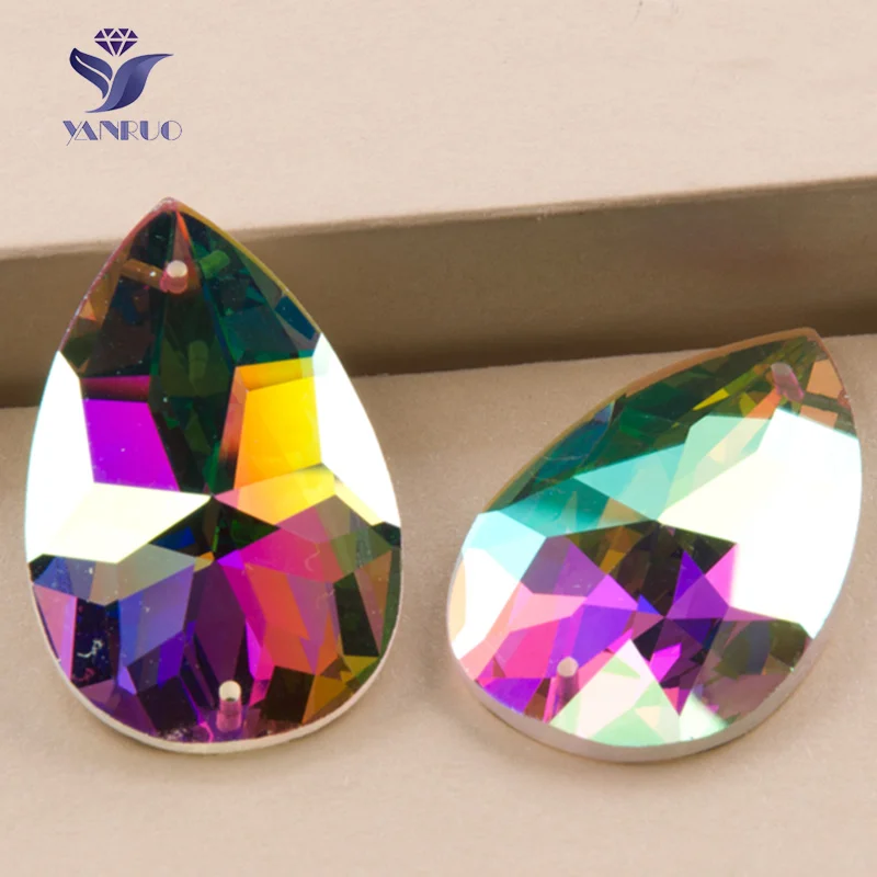 YANRUO 2154TH прямая вышивка камни стразы для свадебного платья|crystal stone|crystal stone dropglass