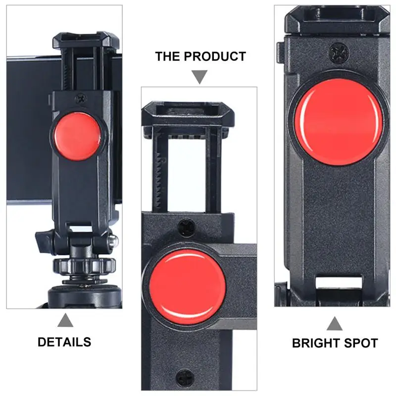 

1 Pc Phone Clip Durable Premium High Quality Sturdy Phone Clip Phone Clamp for Camera Phone