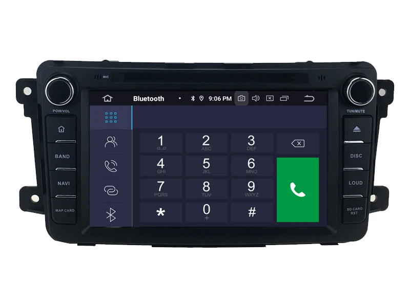 AVGOTOP 2+ 16 ГБ/4+ 64 ГБ Android 9 Bluetooth gps автомобильный проигрыватель мультимедиа для MAZDA CX9 2009