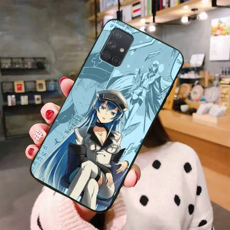 Чехол для телефона с аниме Akame Ga Kill Samsung Galaxy A52 A21S A02S A12 A31 A81 A10 A30 A32 A50 A80 A71 A51 |