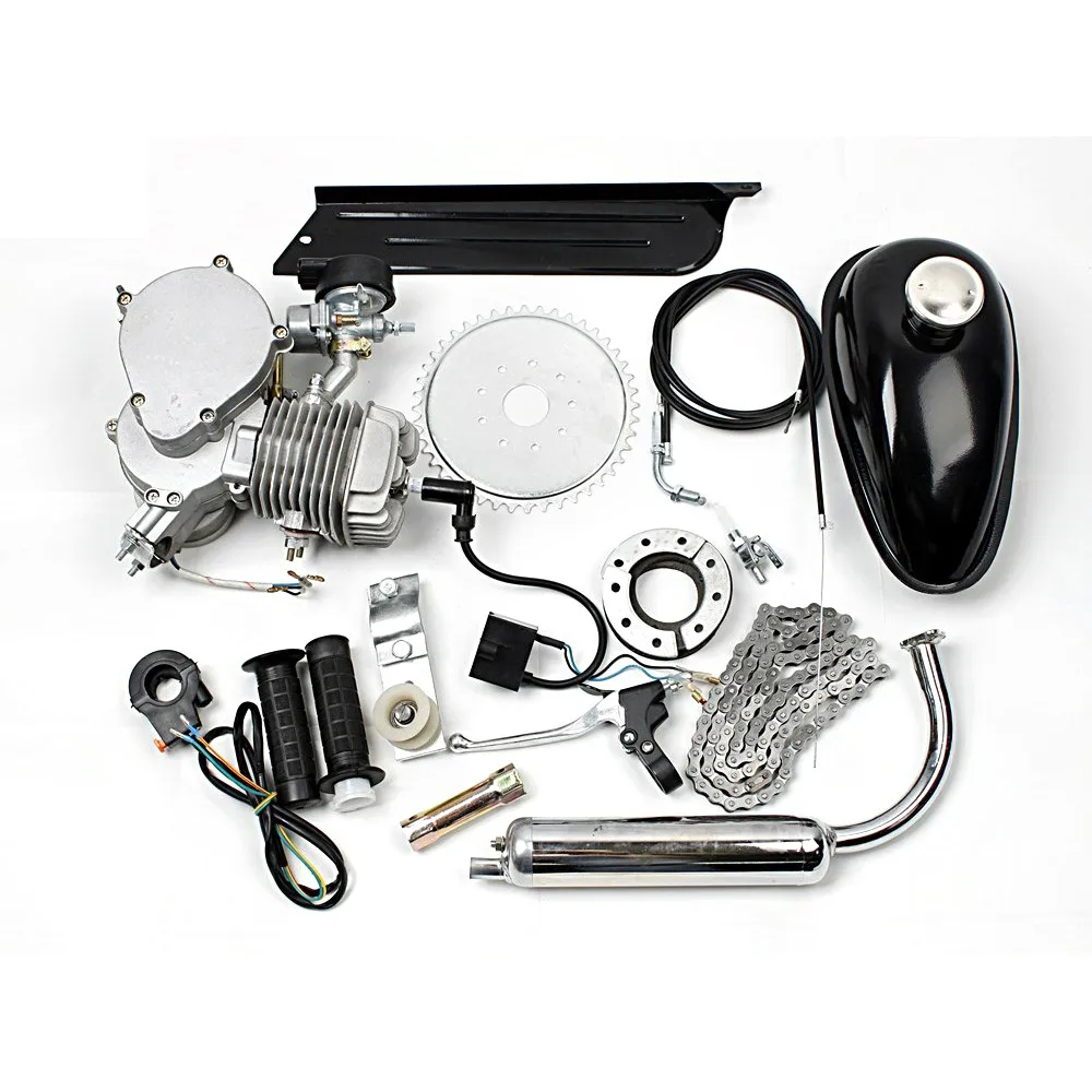 Motorcycle Bicycle Engine Modification Kit 50 60cc Stroke Gasoline Suitable for Most 26&quot 28&quot V-frames | Автомобили и