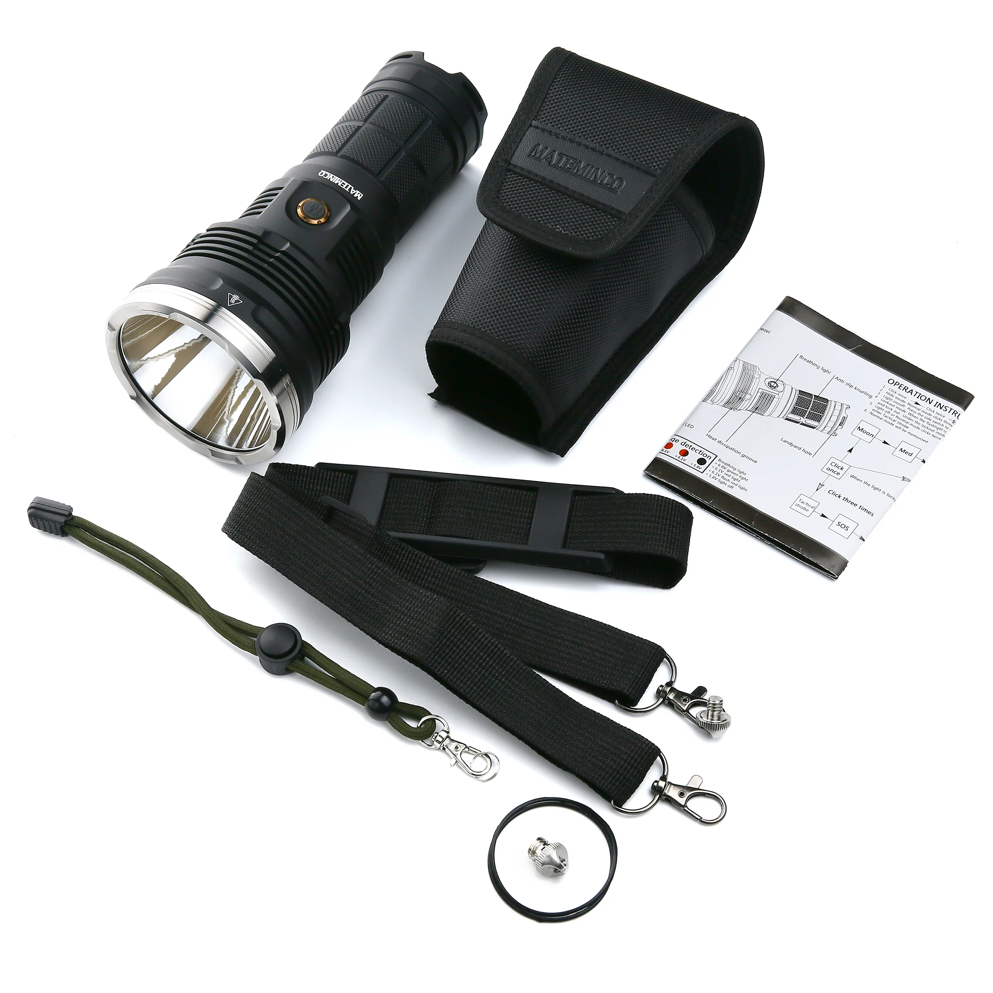 Mateminco MT70 CREE XHP70.2 светодиодный фонарик 6000 люменов длиной 1039 метров с высокими люменами для охоты, кемпинга, поиска