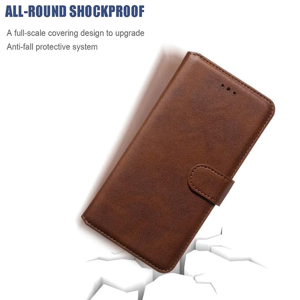Роскошный кожаный чехол-книжка для Xiaomi mi A3 9T A2 Lite Red mi 7 7A K20 Note 7 5 6 Pro откидная крышка с кармашком для денег