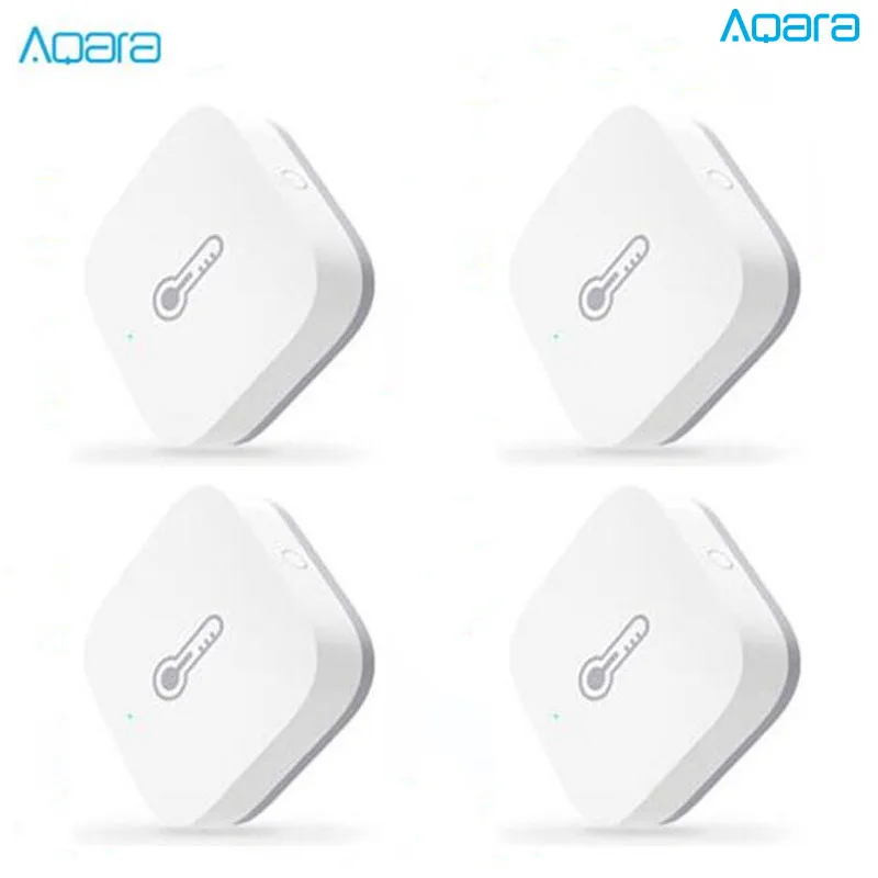 Датчик температуры и влажности Aqara Zigbee беспроводной датчик для умного дома