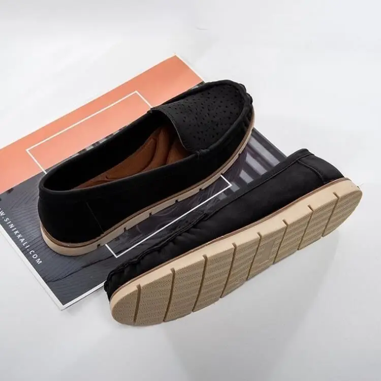 

KALSOONI Round toe hollow Flat Shoes