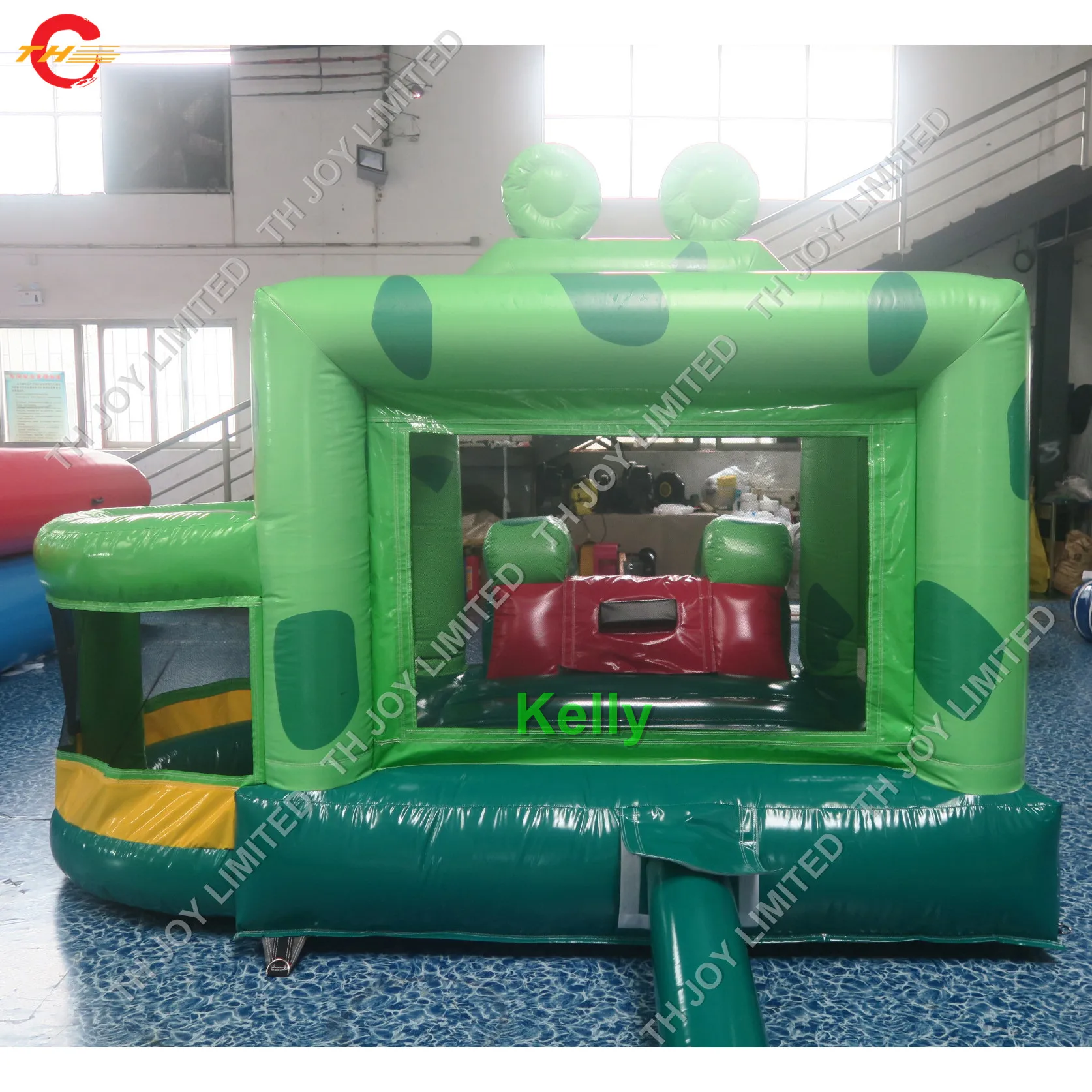 3 3x3x2 5 mH лягушка надувной батут комбо для продажи дешевый дом с маленьким