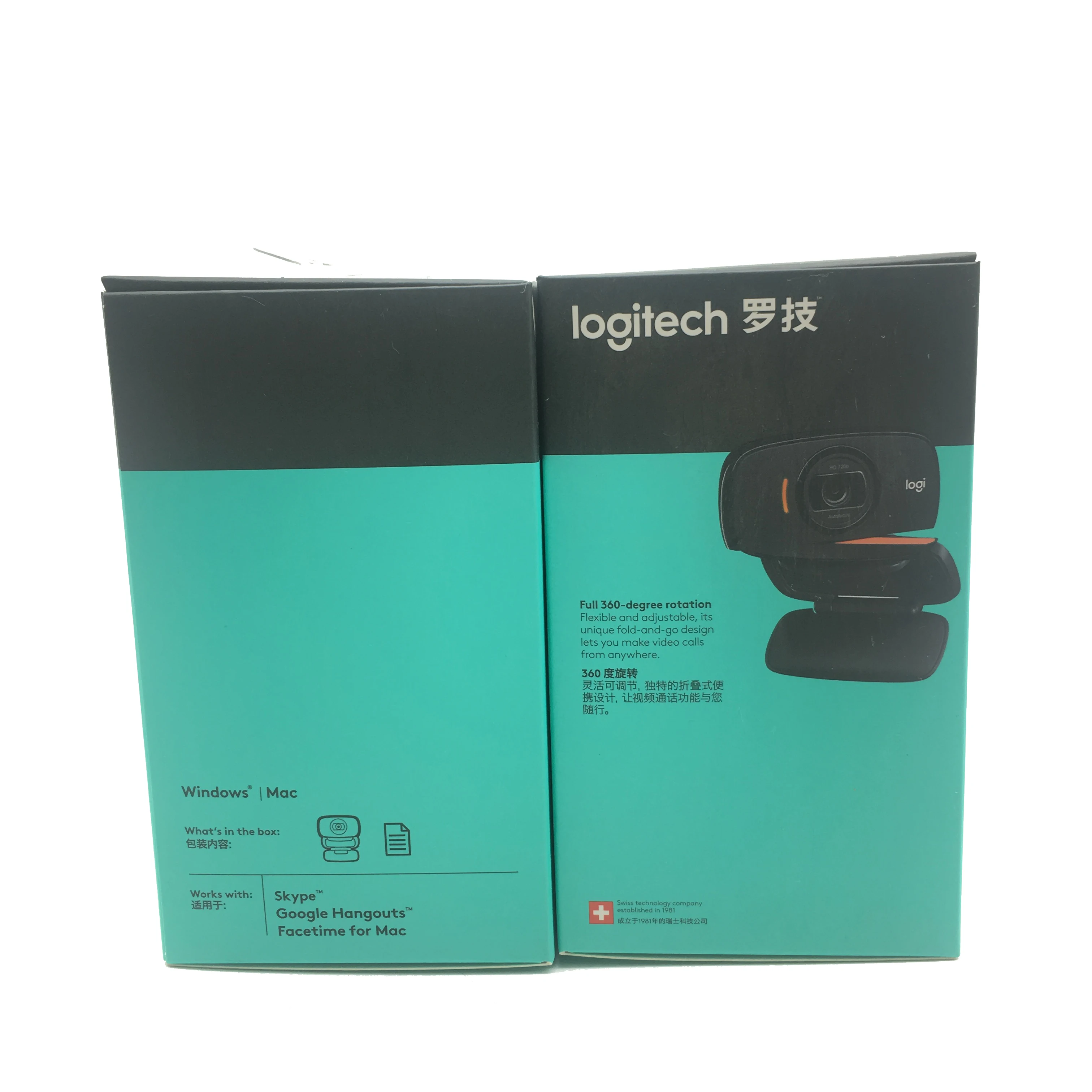 Веб камера Logitech C525 HD портативная с поворотом на 360 градусов 720p 8 Мп USB веб