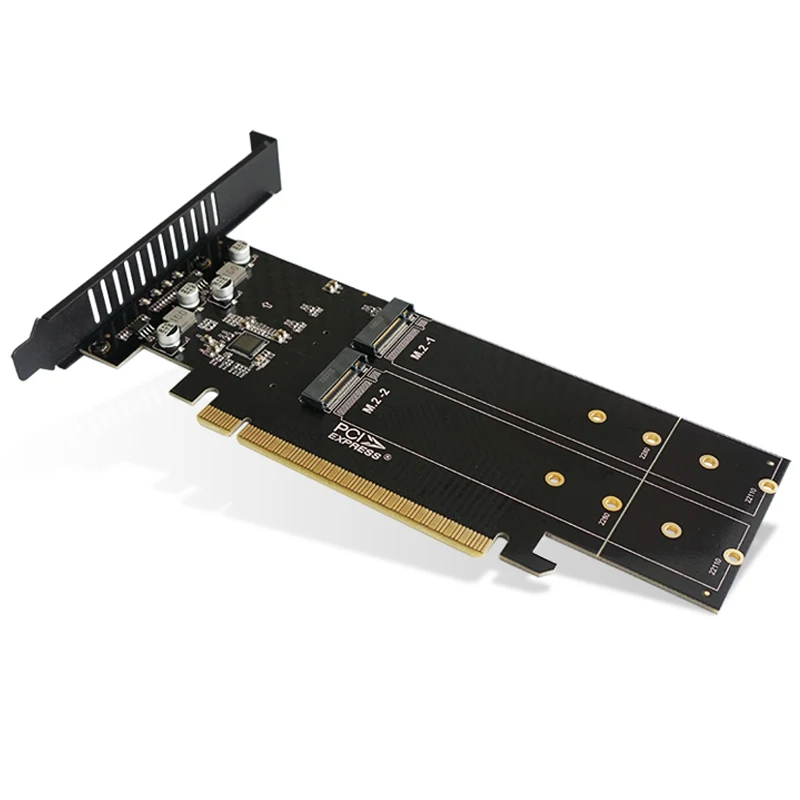 ihyper m 2 x16 до 4x nvme pcie3 0 gen3 x16 до 4 nvme raid card pci e vroc card raid hyper m 2x16 m2x16 4x x4 nvme 4 raid minin