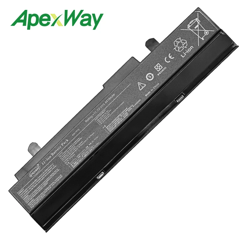 Apexway 11 1 V черный Аккумулятор для ноутбука Asus Eee PC 1015 P 1015PE 1016 1016P 1215 A31 A32 AL31 PL32 1015|laptop