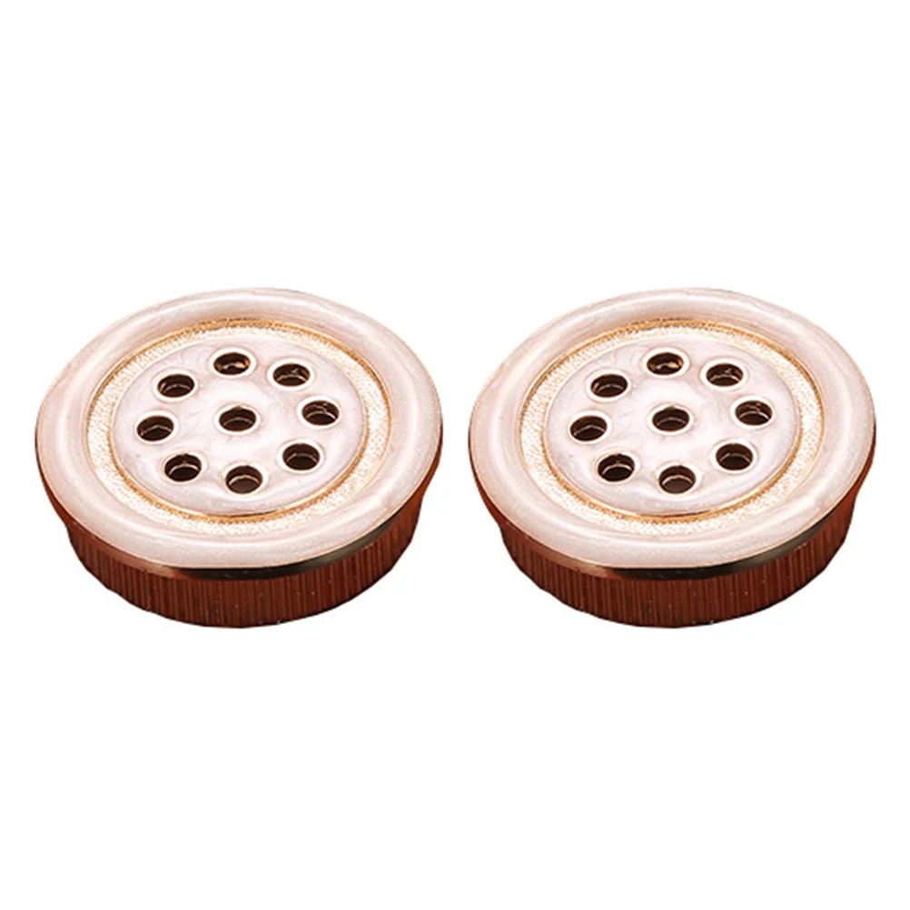 

2pcs Wardrobe Mesh Hole Zinc Alloy Louvers Air Vent Household Ventilation Covers