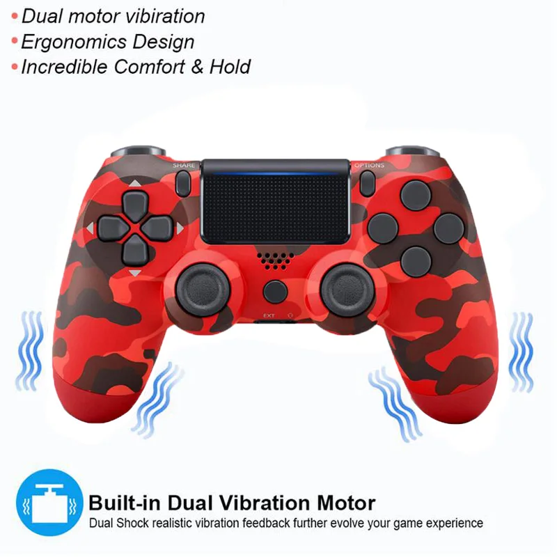 WUIYBN беспроводной V2 PS4 контроллер Bluetooth 4,0 геймпад джойстик для Dualshock 4 playstation 4 игровая консоль ПК паровой