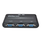 Мини-селектор VGA Pohiks, 1 шт., 2 порта, выход VGASVGA, ручной переключатель совместного доступа, переключатель для ЖК-ПК, KVM-переключатели