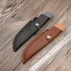 Кожаный футляр для ножа, 22 см, с пряжкой для поясного ремня