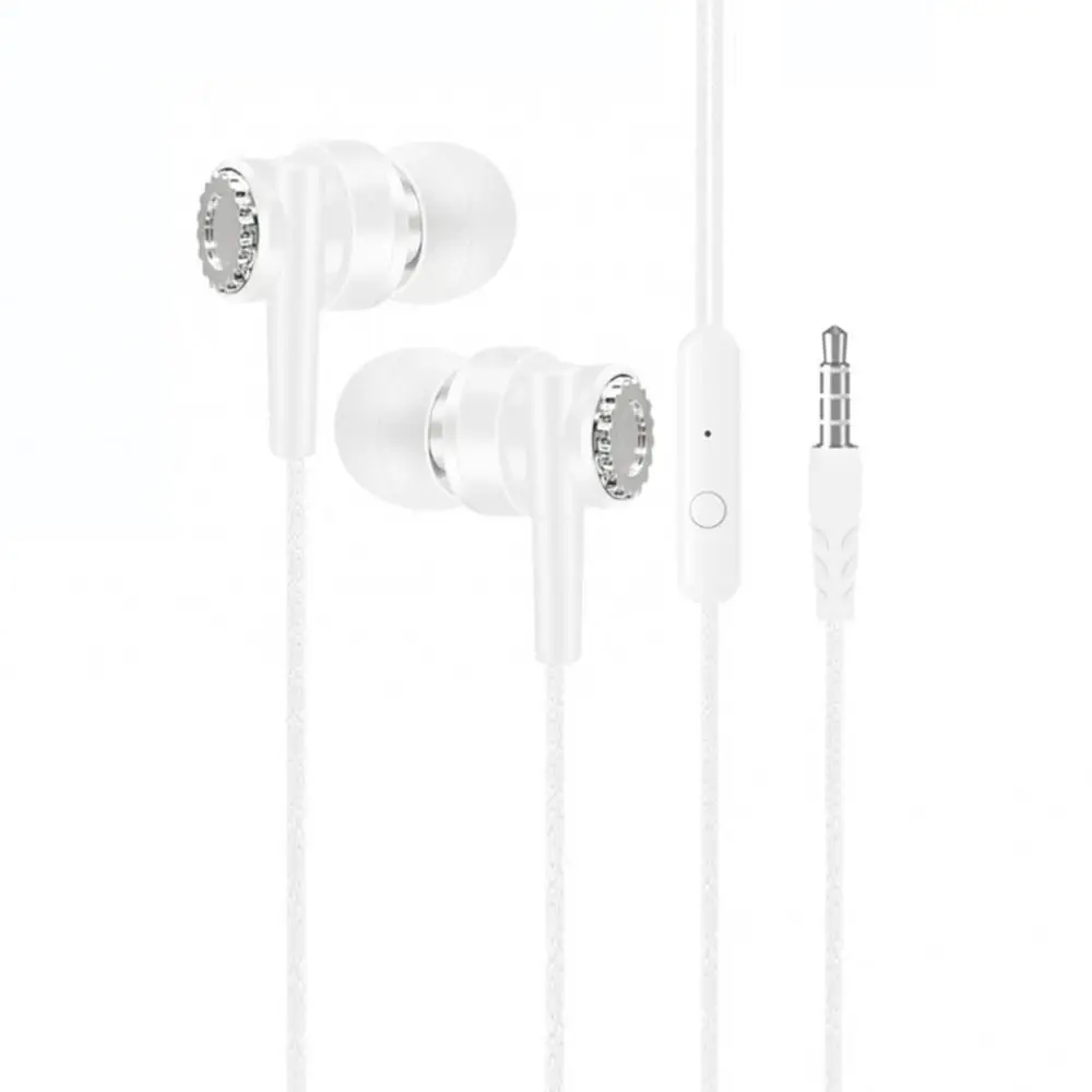 

L104 Universal 3.5mm Dynamic Wired Heavy Bass Sport In-ear Earphone with Mic