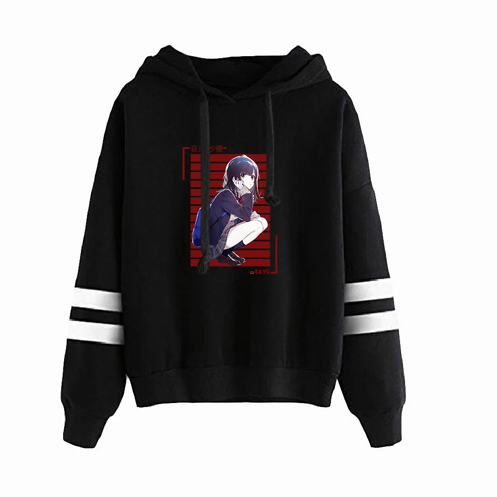 

2021 New Manga Higehiro Parallel Bars Hoodie Sweatshirts Spring Autumn Winter Letter Young Peaple Pullovers Clothes