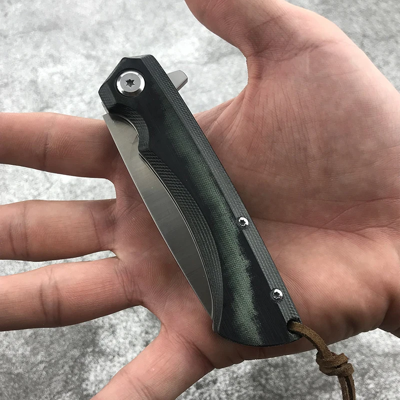 Складной нож Mack Walker DC53 тактический Клинок с шарикоподшипником ручкой башни Micah