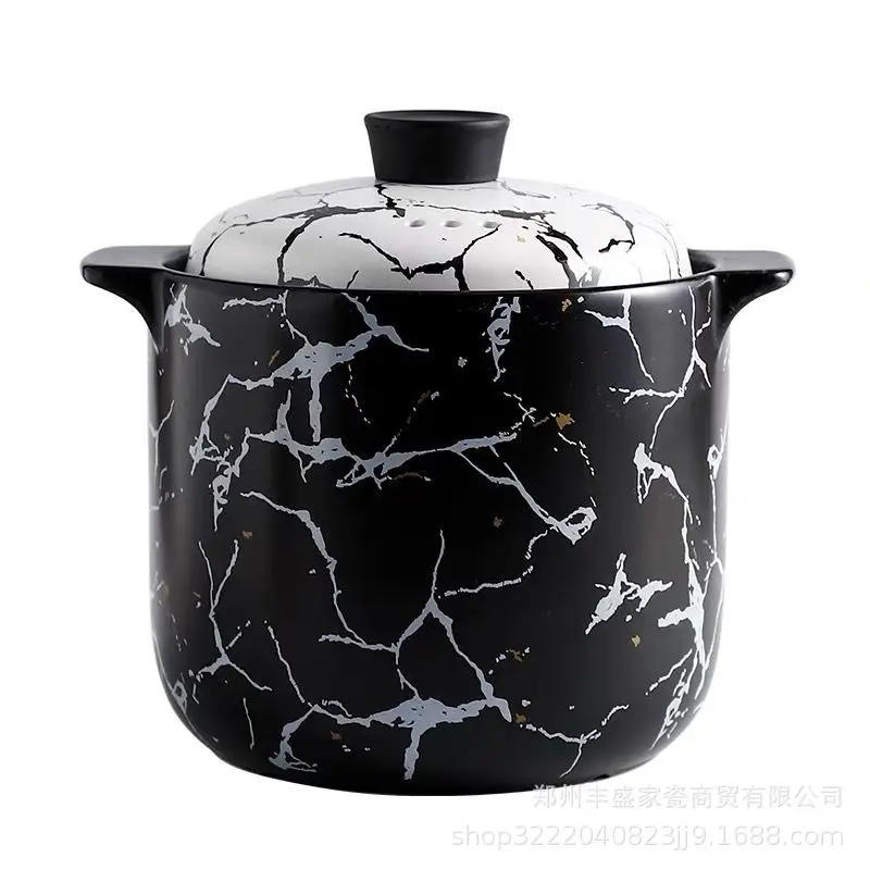 

Ceramic Casserole High Temperature Health Soup Home Stew Pot Simple Korean Gas Gas Stove Open Flame Kitchen Soup Pot