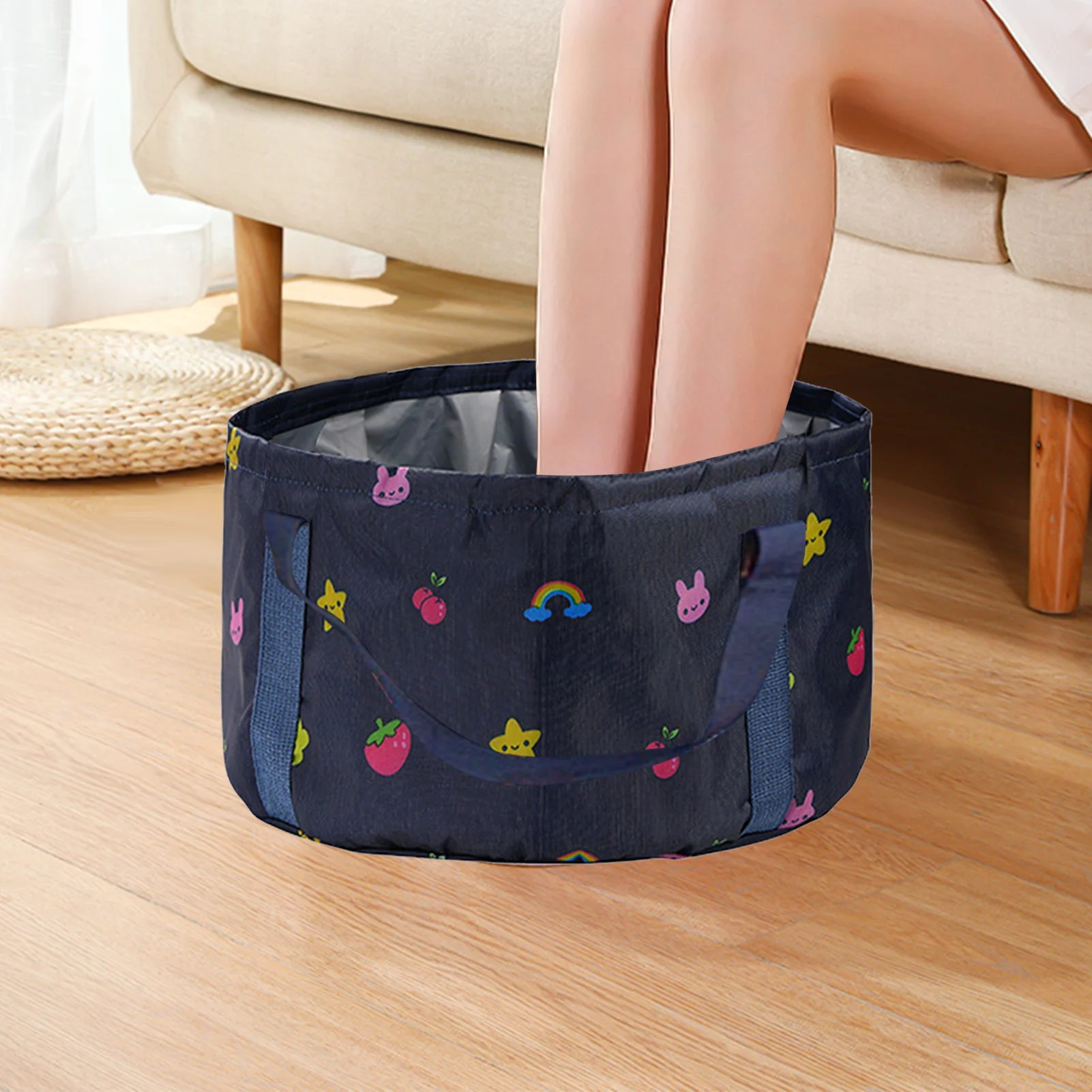 Уличная портативная складная раковина для ног сумка отмачивания дорожная ванна