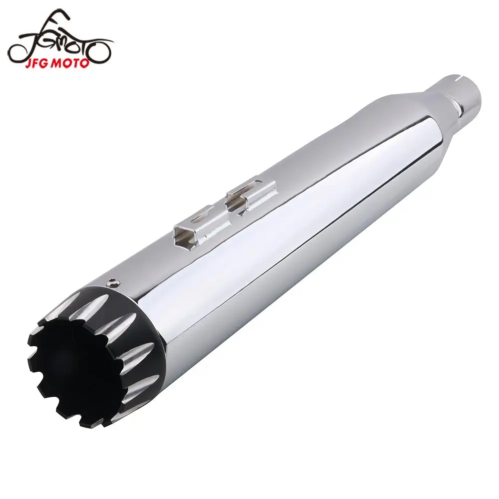 Выхлопная труба для мотоцикла из нержавеющей стали глушитель наконечник задняя
