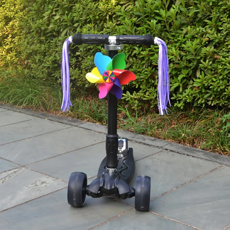 Кисточки на руль скутера корзина Ретро подвесное украшение для детей девочек