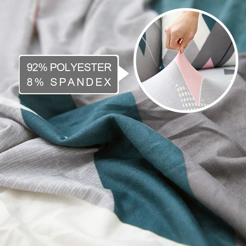 

Slipcovers Stretch Sofa Cover Stretch Elastic All-inclusive Couch Case for Different Shape Sofa Loveseat Chair L-Style Sofa Case