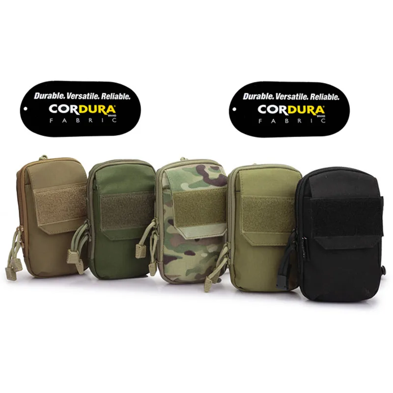 Tcmaoyi Tactical Molle Pouch Outdoor Multifunctional Mobile Phone Bag Military Hunting Waist Bag Belt Tools Bag