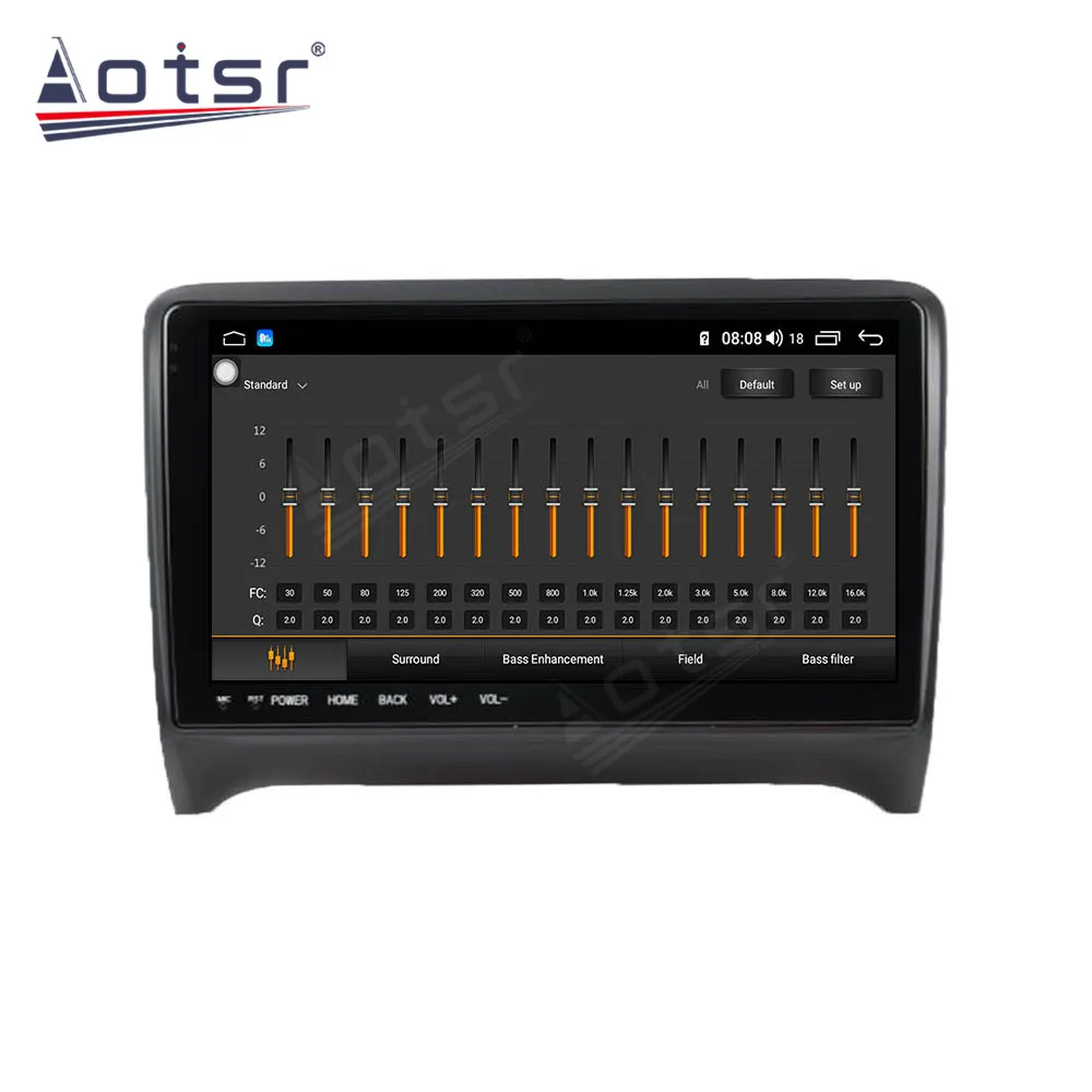 Магнитола для Audi TT Android 2008 2014 Автомобильный мультимедийный плеер стерео головное