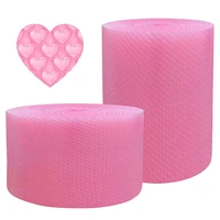 30cm pink bubble film brand new material shockproof foam roll logistics filling express packaging bubble roll packaging material
