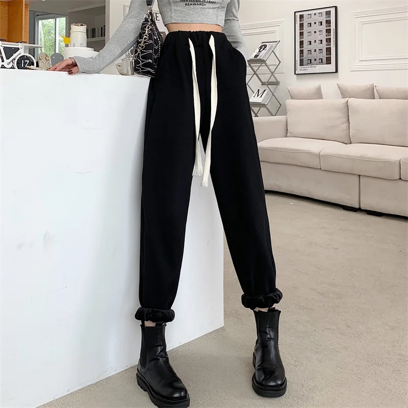 Новинка 2021 серые женские спортивные брюки JMPRS Осенние мешковатые модные большого