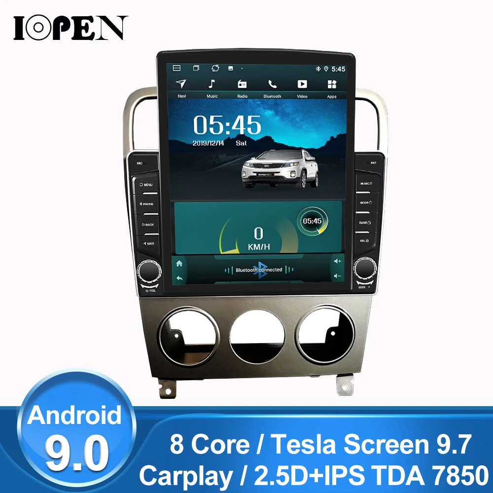 IOPEN android 9.0 для Subaru Forester 2004 07 автомобильный Радио мультимедийный плеер Авторадио
