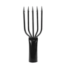 Пружинная стальная гарпунная Рыболовная Снасть инструмент для подводной охоты прочные зубья рыболовные снасти зазубрины Trident Spear рыболовные инструменты