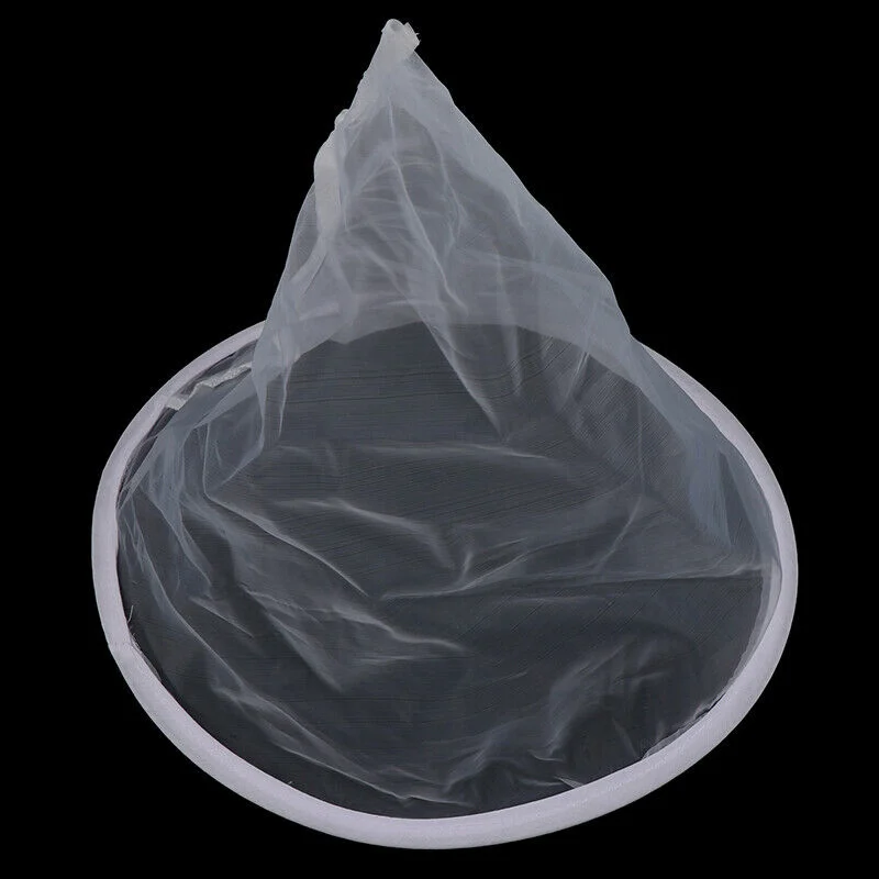 

Honey Strainer Mesh Nylon Cone-shape Filter Fiber Net White Beekeeping