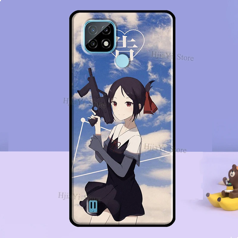 cute kaguya sama anime for realme 8i 9i 8 pro c21 gt master gt neo 2 phone case for oneplus nord 2 9r 8t 9 10 pro free global shipping