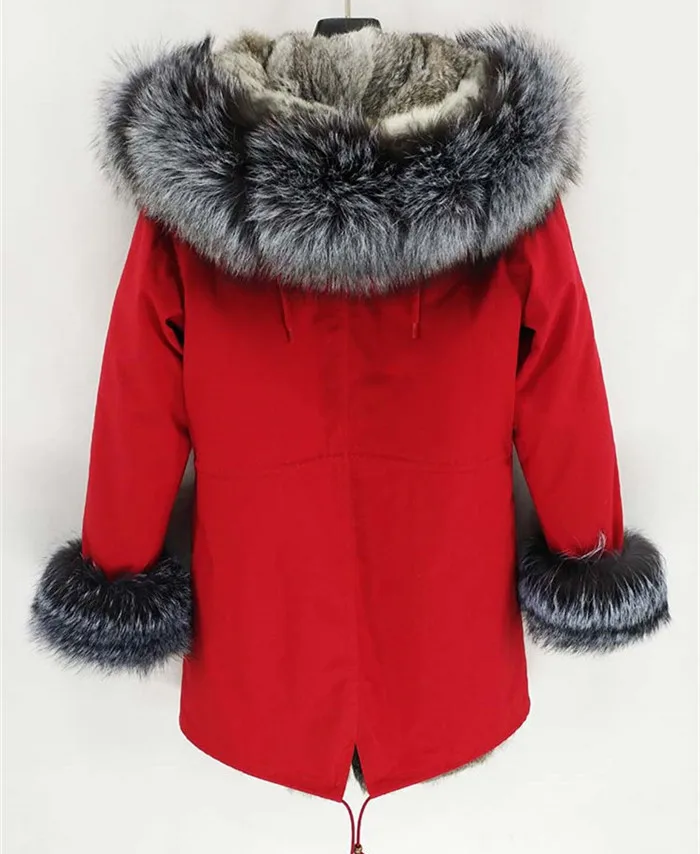 Пальто женское со съемной подкладкой из меха кролика Рекс верхняя одежда съемным