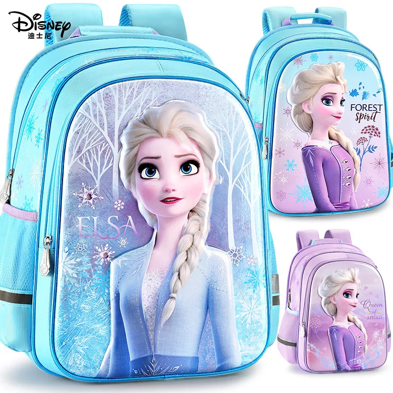 Disney girls frozen 2 мультфильм принцесса рюкзаки плечо Эльза Анна женская модная сумка