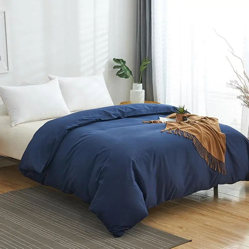 

1 шт. пододеяльник 100% хлопок Однотонная одежда Стёганое одеяло крышки Твин Полный Queen King Размеры, стеганое одеяло, размеры: комплект для обыч...