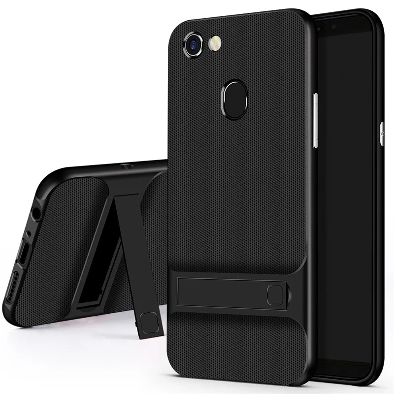 Жесткий ПК Мягкий ТПУ противоударный чехол для задней крышки телефона держатель