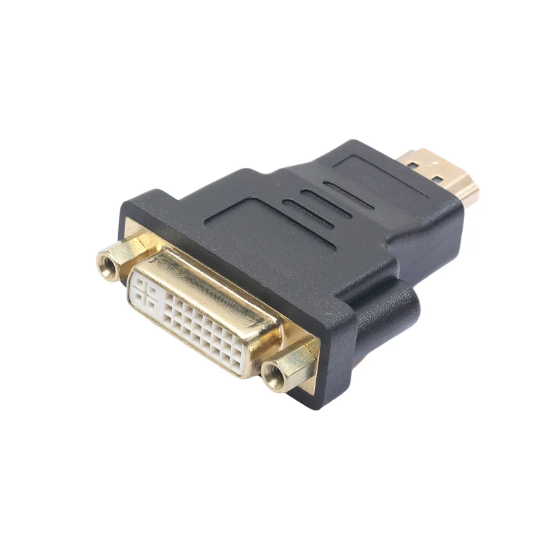 Адаптер штыревой Hdmi на DVI D(24 + 5) Женский Кабель адаптер|Компьютерные кабели и