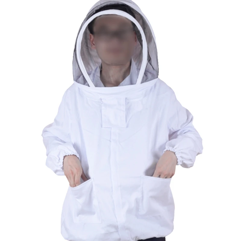 

583A Bee Keeping Clothes Protective Clothing Beekeeping Smock Beekeeper Equipments