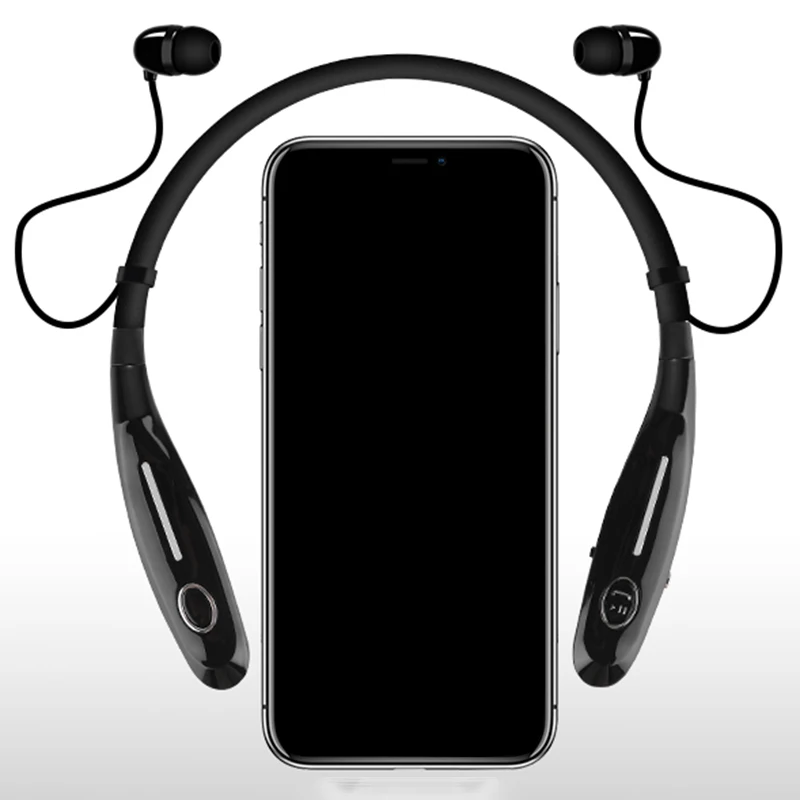 Для HBS900S Беспроводные Bluetooth 4 2 шейные спортивные наушники стерео звук на открытом