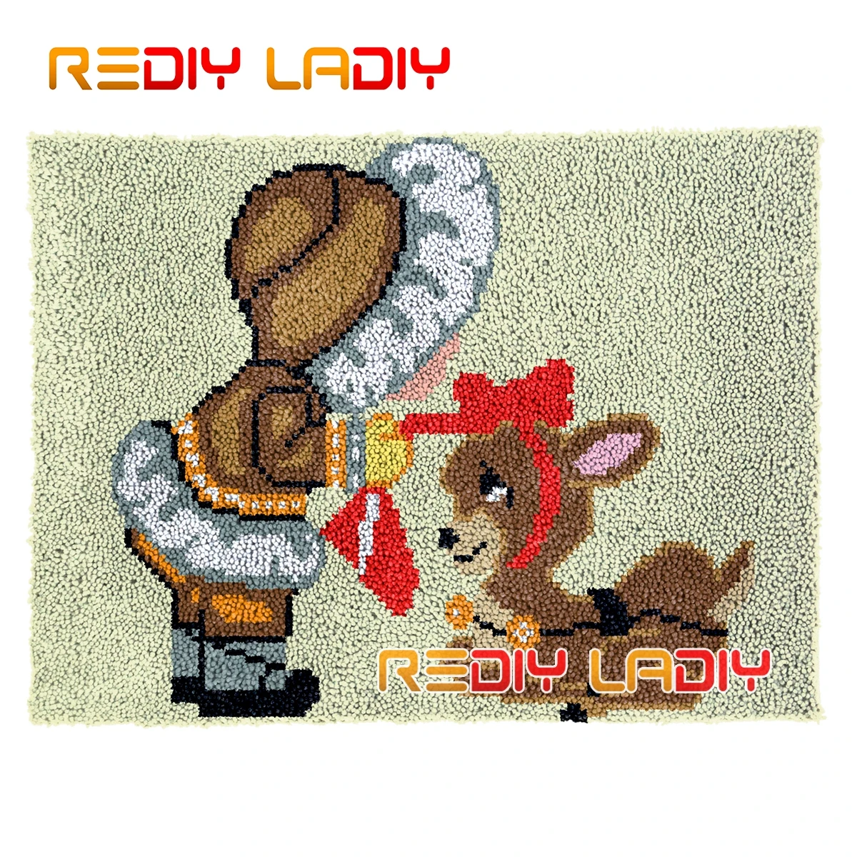 

Набор ковровых покрытий с застежкой-крючком, ковер «сделай сам» из овечьей кожи, плюшевый настенный подвесной ковровый коврик из крупной пр...