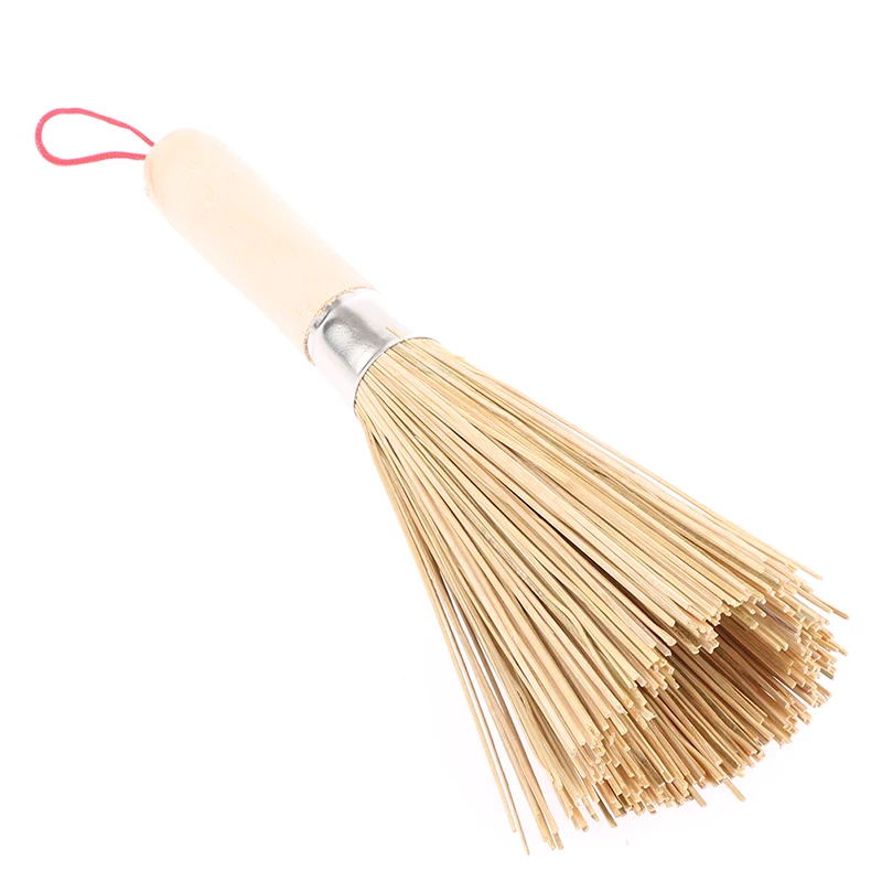 Антипригарная бамбуковая щетка для масла и ВОК кухонный горшок с сильной бытовой