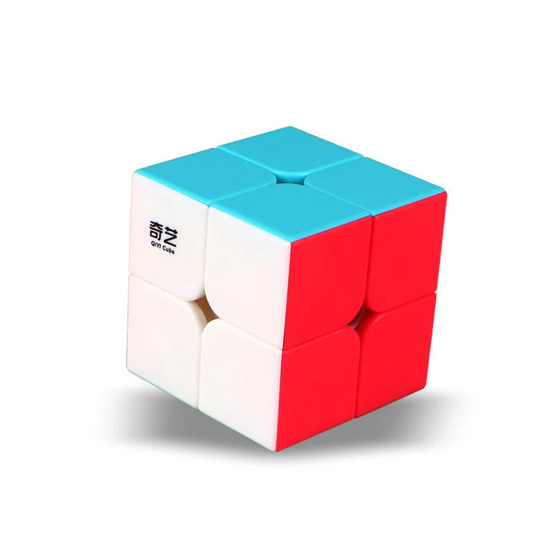 2x2-Stickerless Qiyi 2x2 3x3 4x4 5x5 волшебный куб Cubo Magico Professional Puzzle Warrior W 2x2x2 3x3x3 4x4 speed Cube Stickerless Game куб, игрушка - Цвет: 2x2-Stickerless