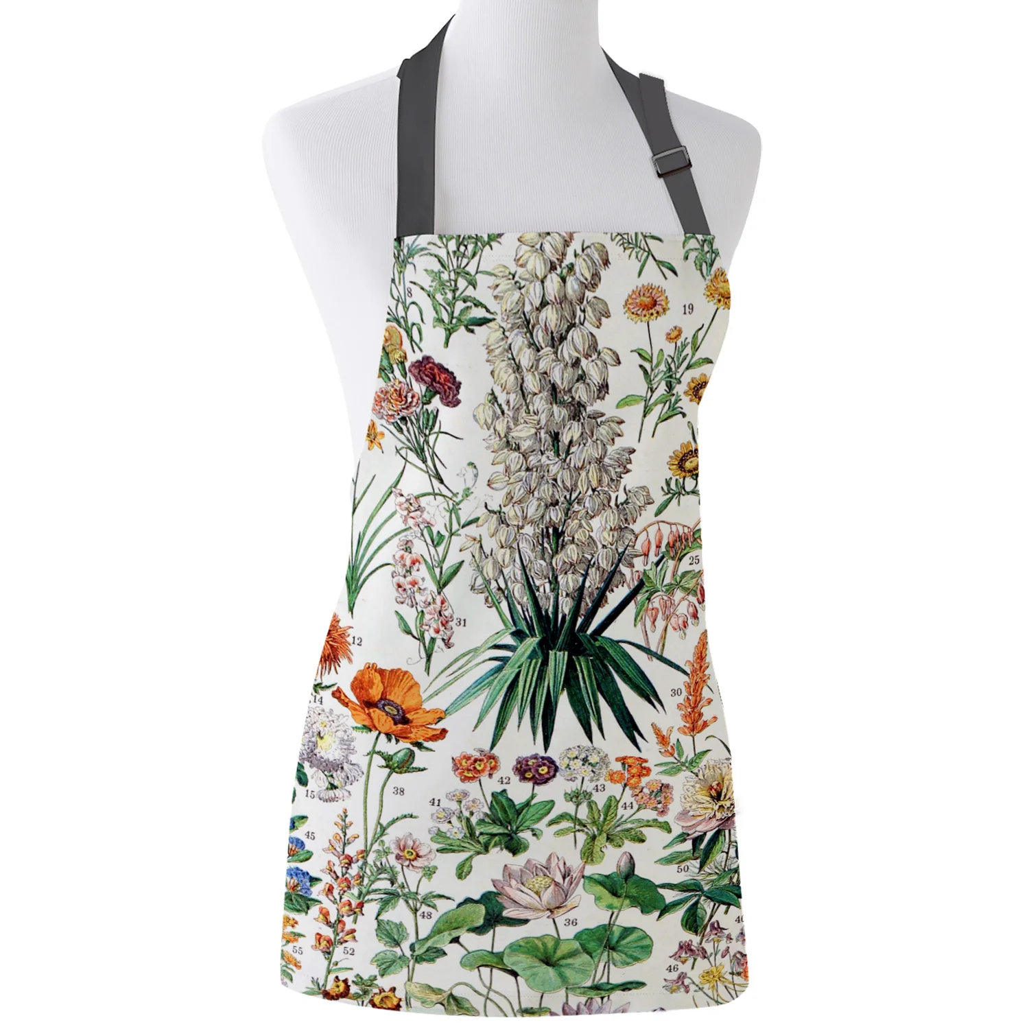 Adolphe Millot Fleurs французский винтажный постер фартук для кухни ресторана бара повара