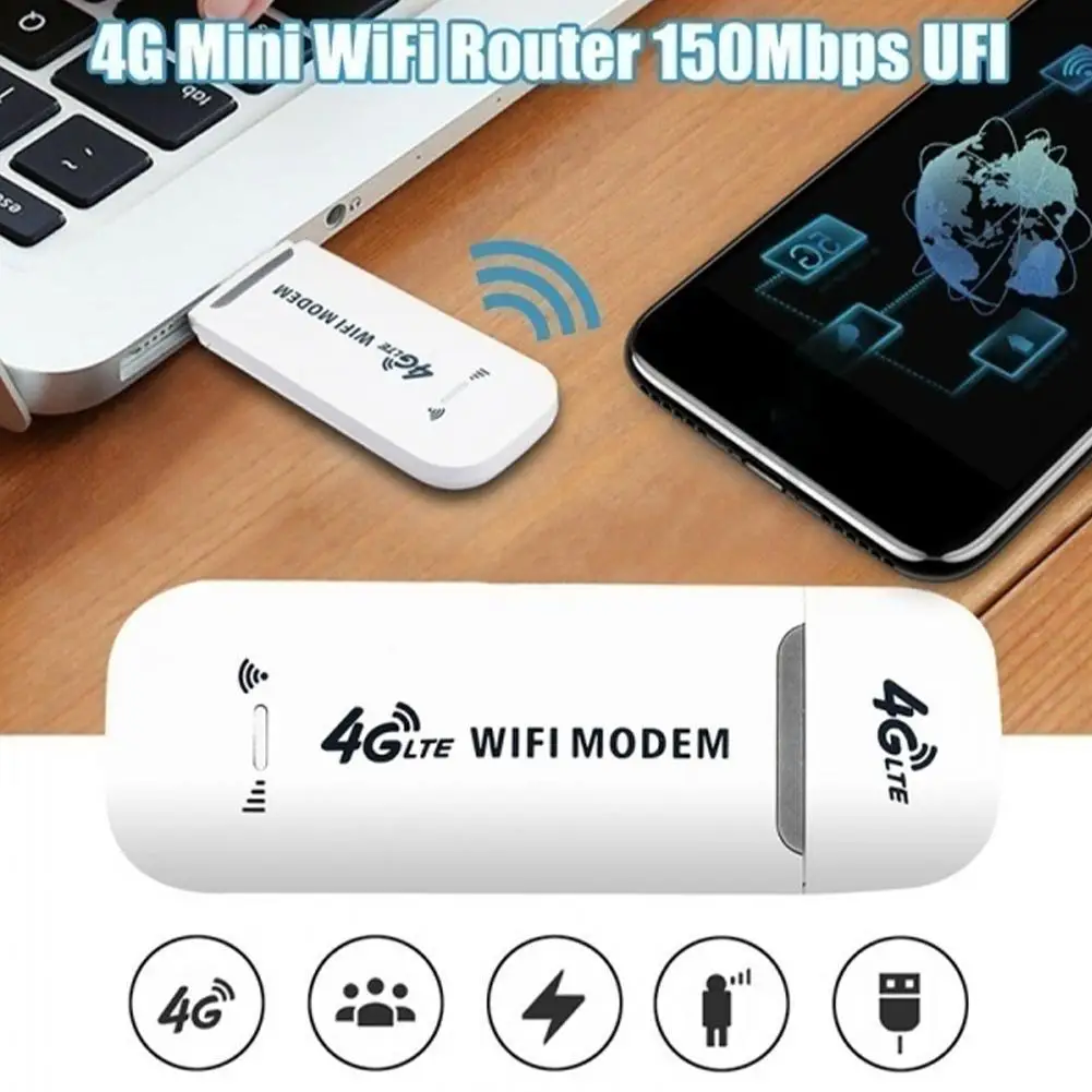 

PC 3G 4G GSM UMTS LTR USB Wifi Modern Dongle Car Router Adaptor Y6M5 Card Slot Accessories For Windows Sim Wifi With Networ L2O4