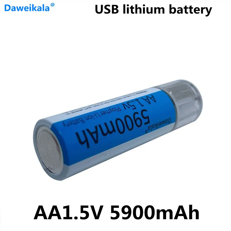 Зарядное Устройство Бесплатная 1 5 V AA перезаряжаемый аккумулятор 5900mah Литиевый