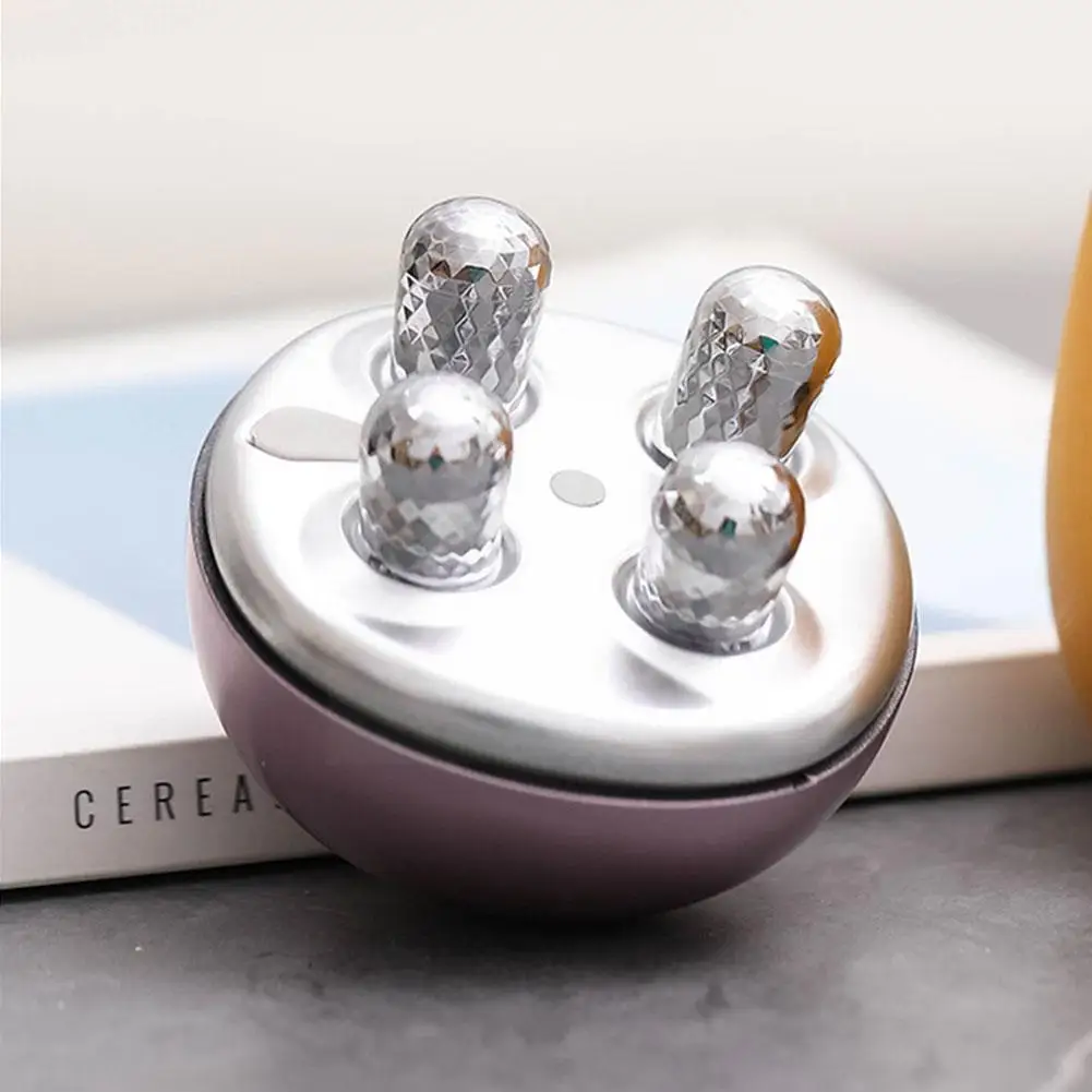 

Роликовый массажер для лица Q1i0, устройство для подтяжки лица, для снятия отеков, расслабления, формирования морщин и подтяжки кожи